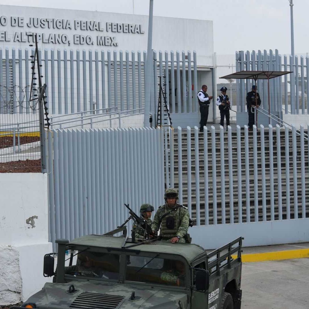Vista del penal de máxima seguridad de El Altiplano
