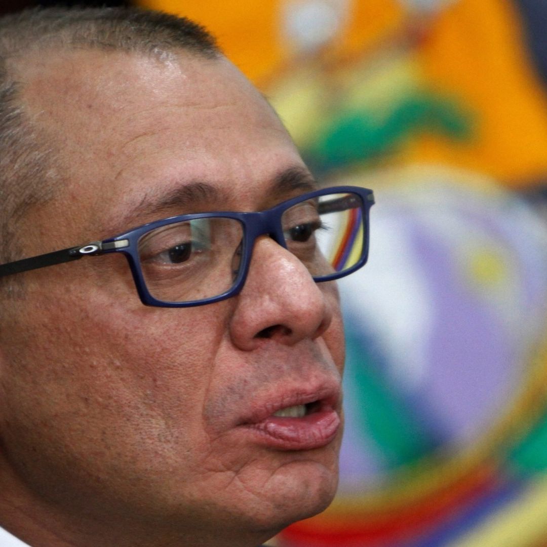 Jorge Glas pide asilo a México