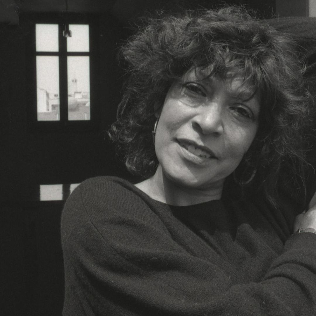 Cristina Pacheco retratada por Pedro Valtierra el 28 de marzo de 1990, en la CDMX.