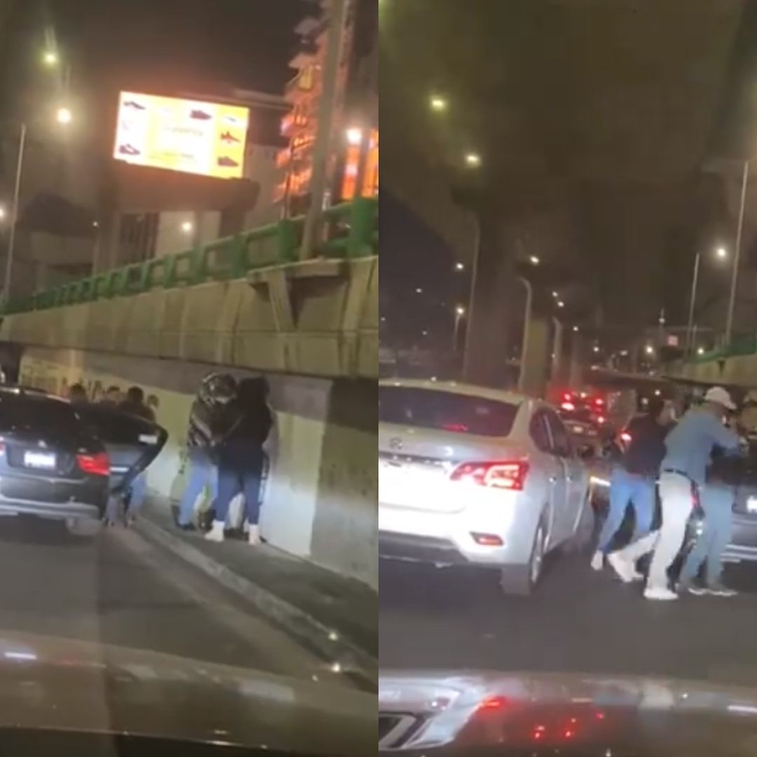 Elementos de la SSC-CDMX arrestan a supuestos integrantes del crimen organizado en Periférico