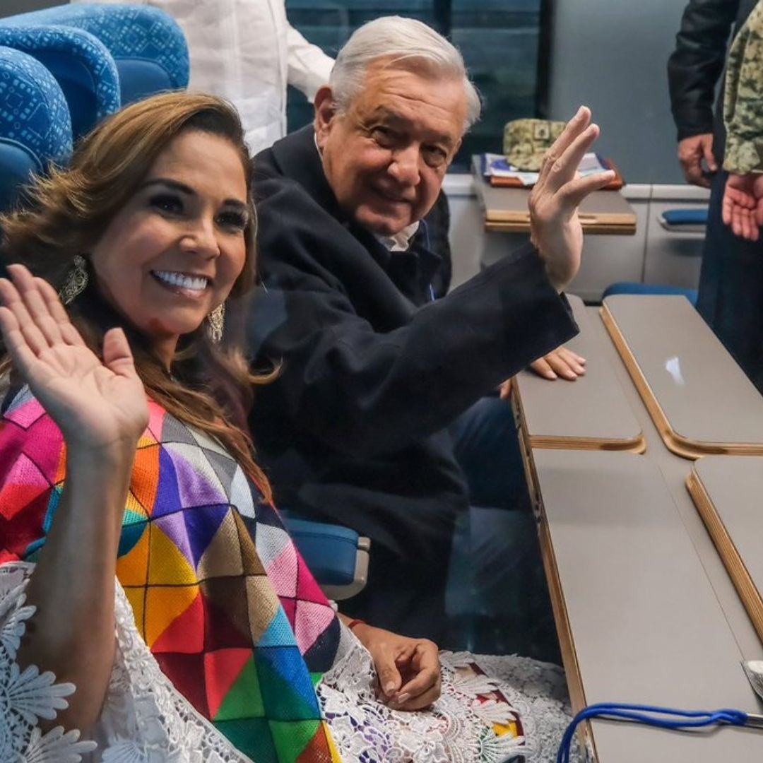 AMLO inaugura segundo tramo del tren maya