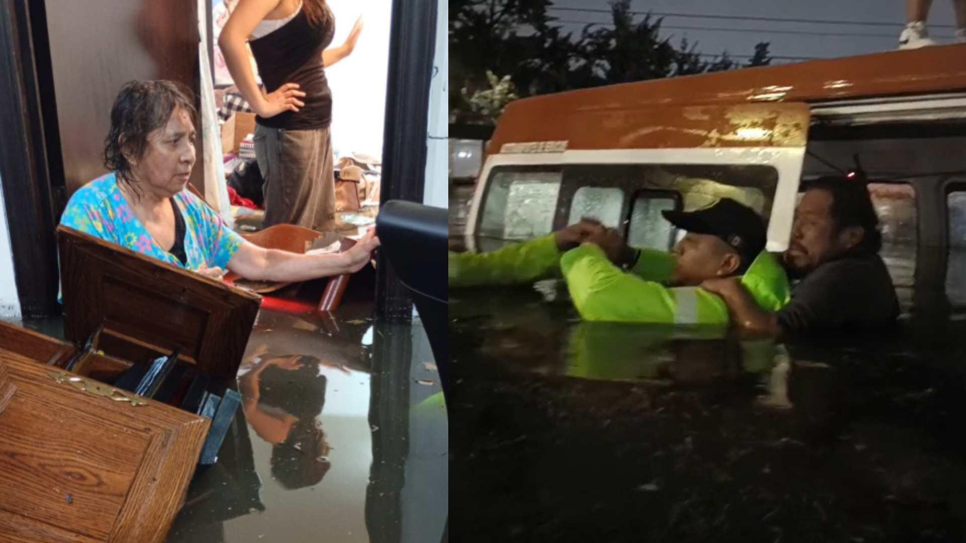 Inundaciones en Iztapalapa 2025