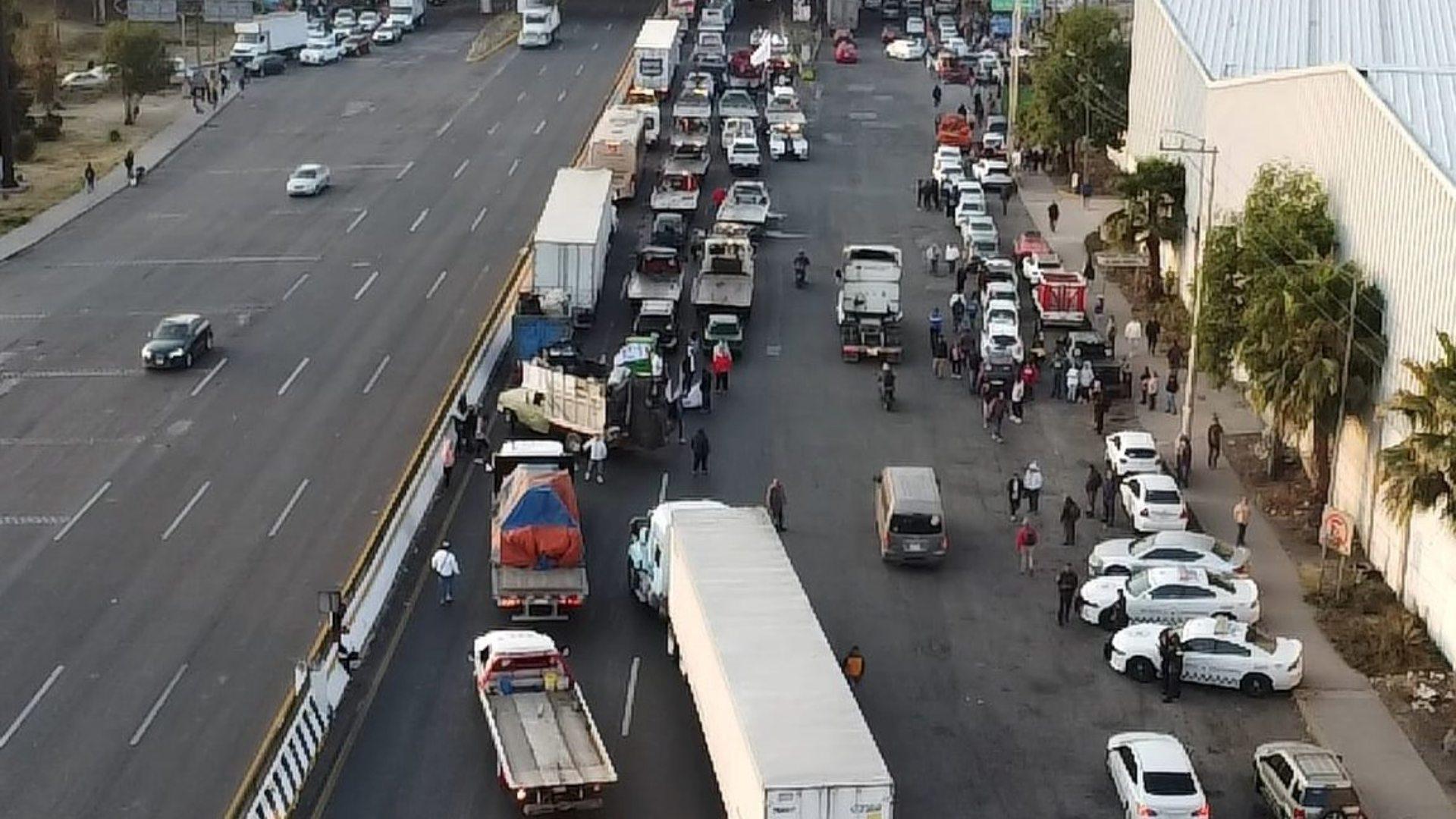 Mega marcha de transportistas hoy 17 febrero 2025