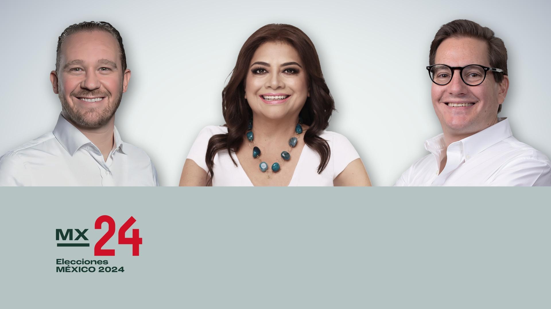 Candidatos al gobierno de la CDMX