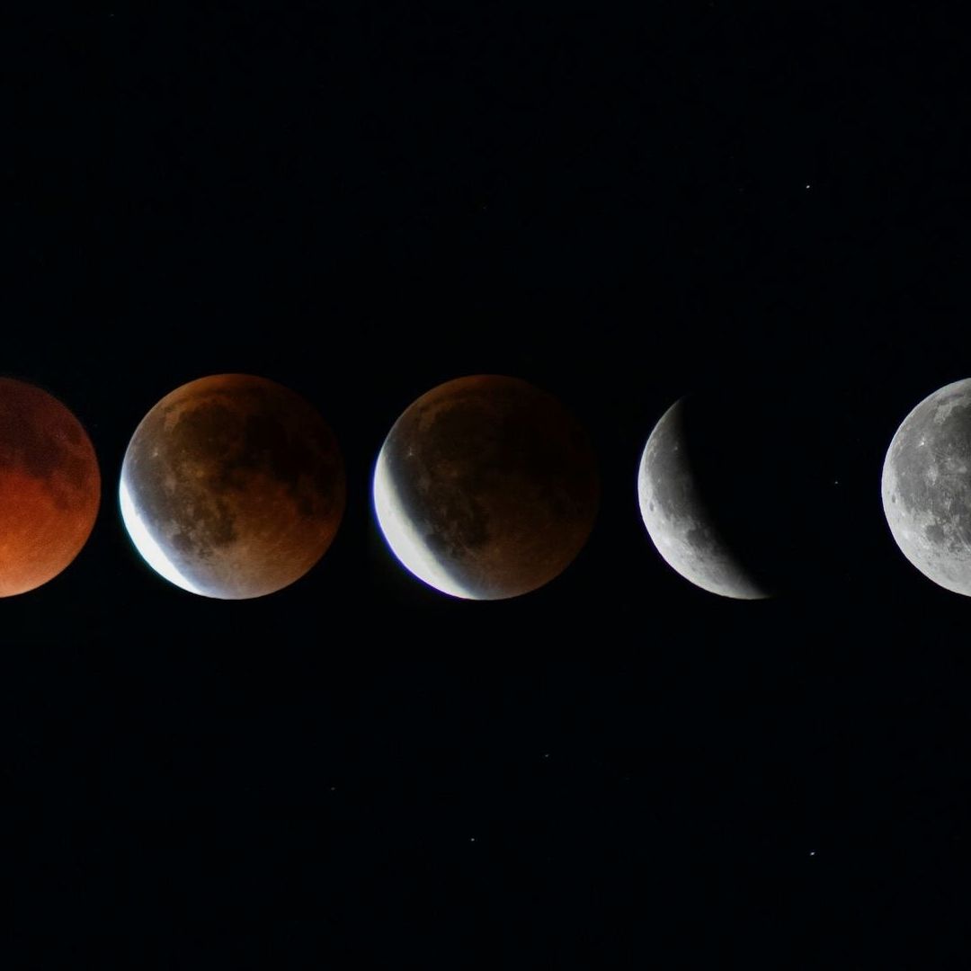 Si no sales esta noche a ver el eclipse total de Luna, no podrás verlo hasta este año