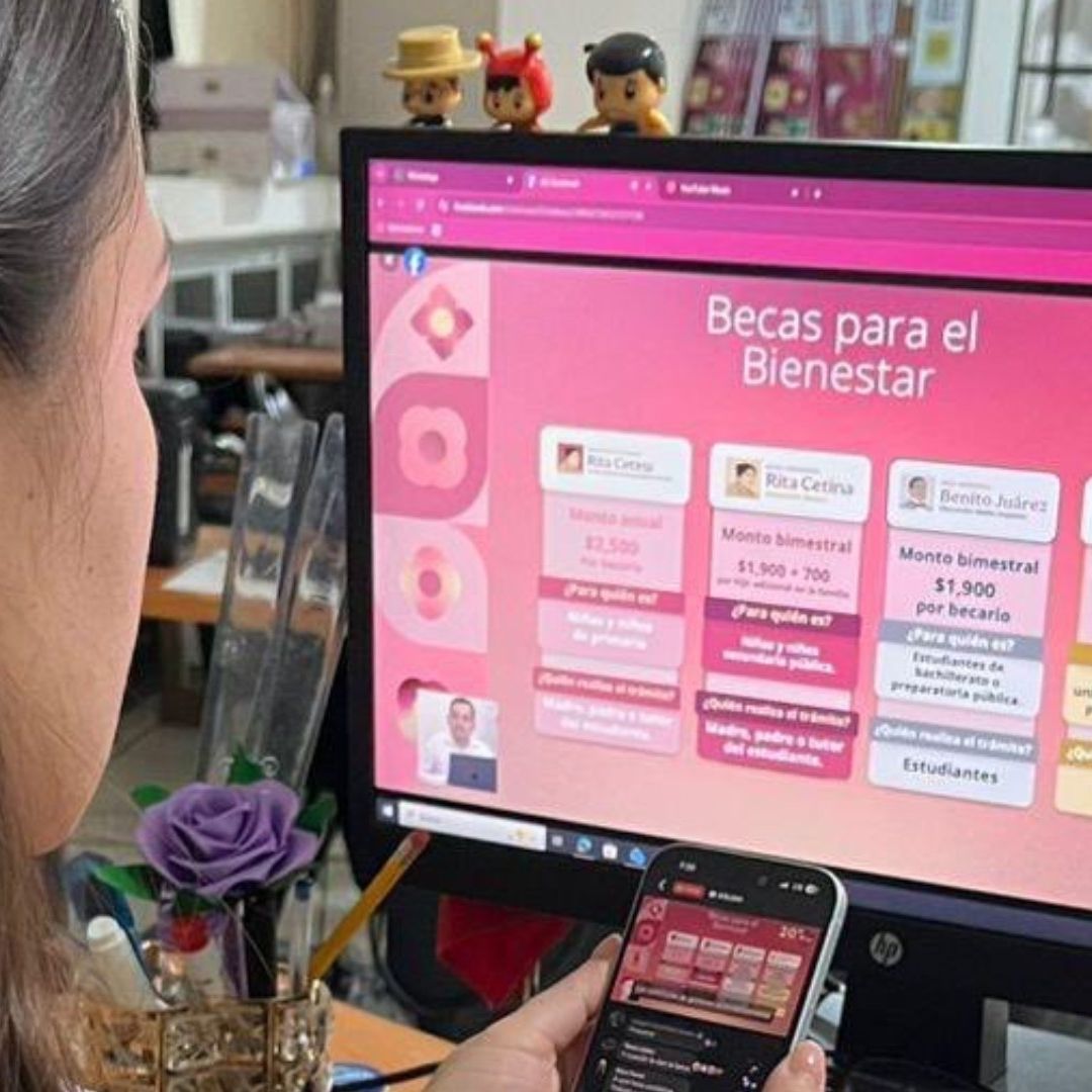 Se han reportado errores durante el registro en línea a la Beca Rita Cetina Primaria 2026