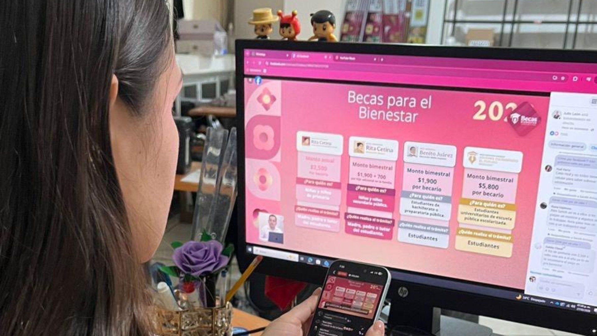 Se han reportado errores durante el registro en línea a la Beca Rita Cetina Primaria 2026