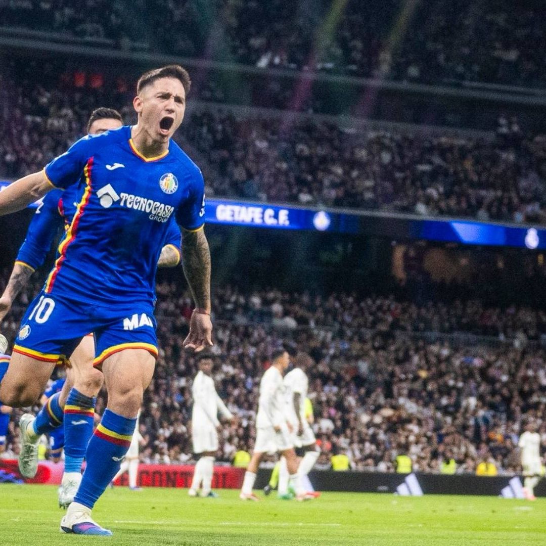 El Getafe puso a prueba al Real Madrid e incluso anotó el primer gol en el Estadio Santiago Bernabéu.