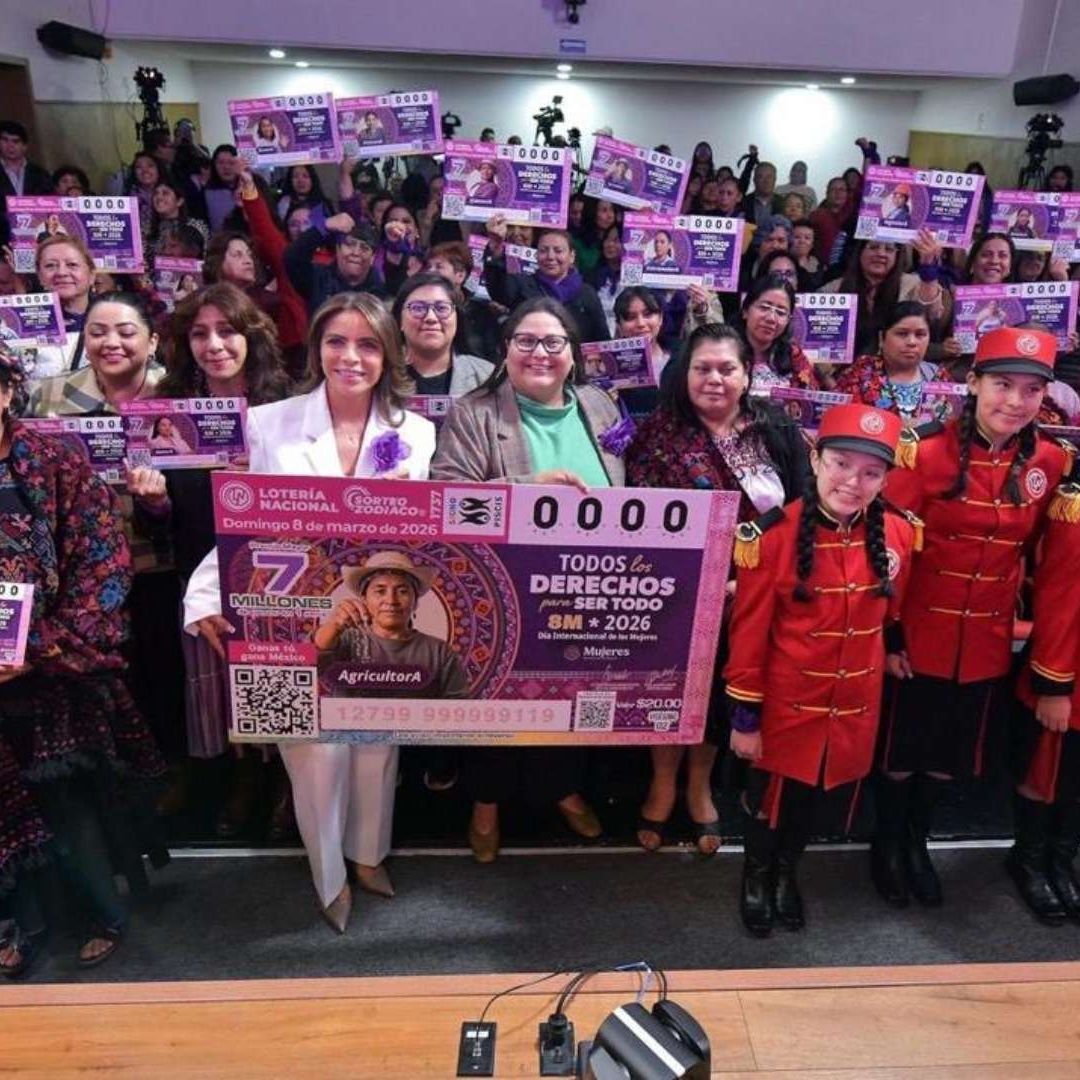 Checa Quién Ganó y Dónde Cayó el Premio Mayor de Lotería Nacional 8 de Marzo por Día de la Mujer 2026