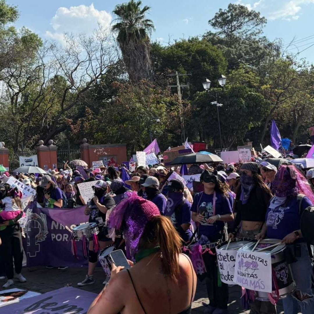 Así fue marcha 8M 2026 en Querétaro