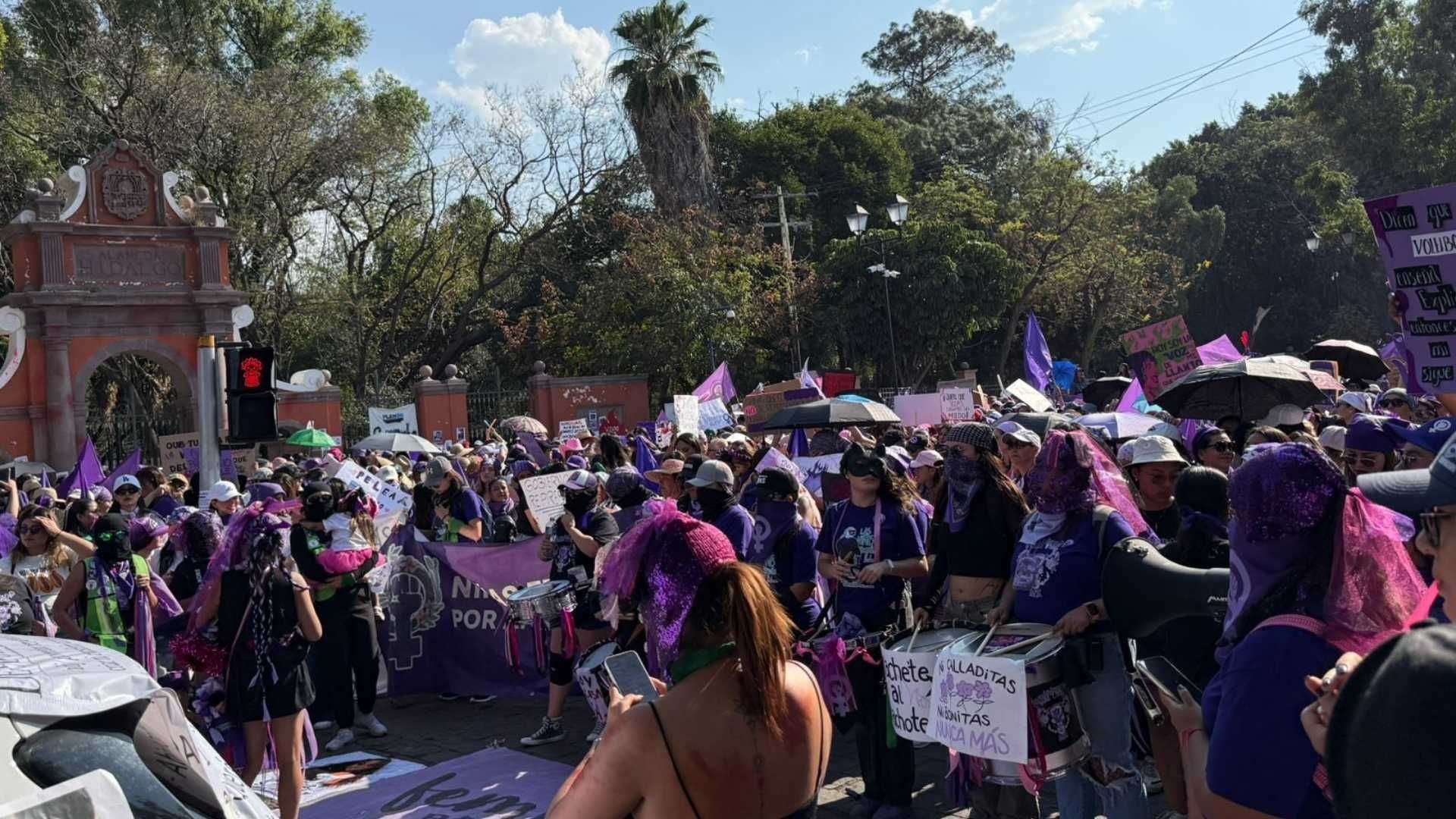 Así fue marcha 8M 2026 en Querétaro