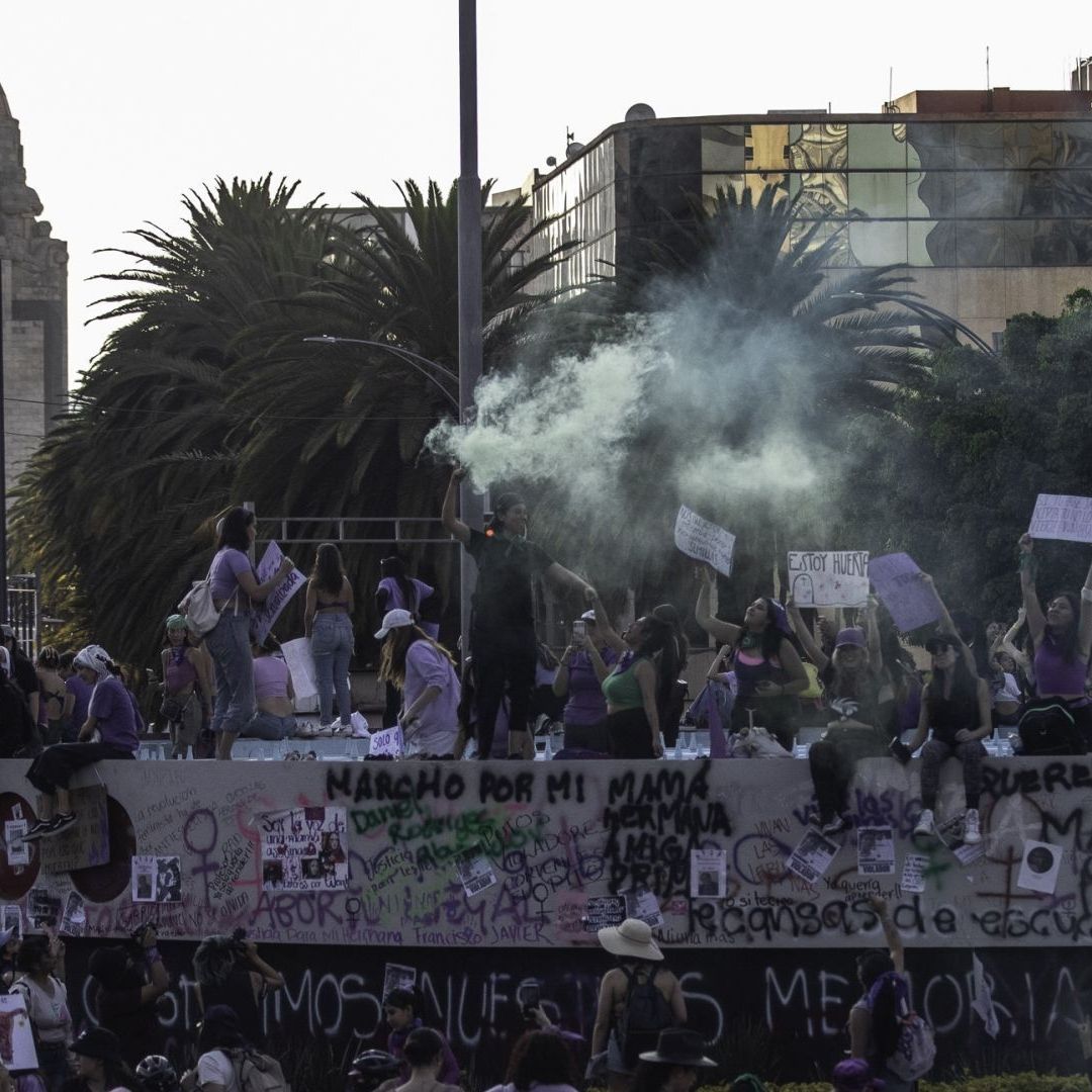 Hora y calles cerradas de la marcha del 8M en CDMX
