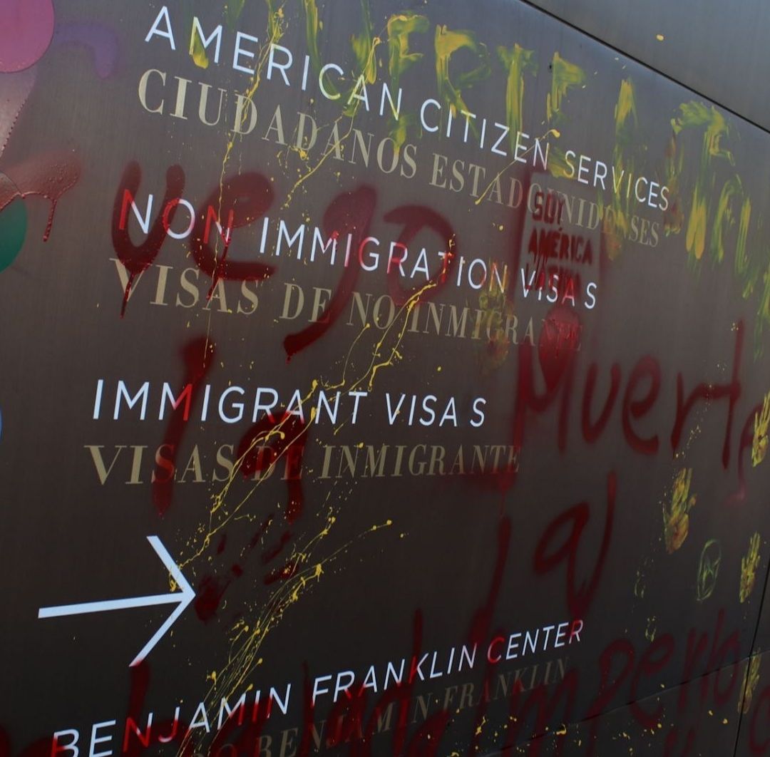 Embajada de EUA en México Alerta de Posible Vandalismo o Violencia en Protesta por Irán y el 8M