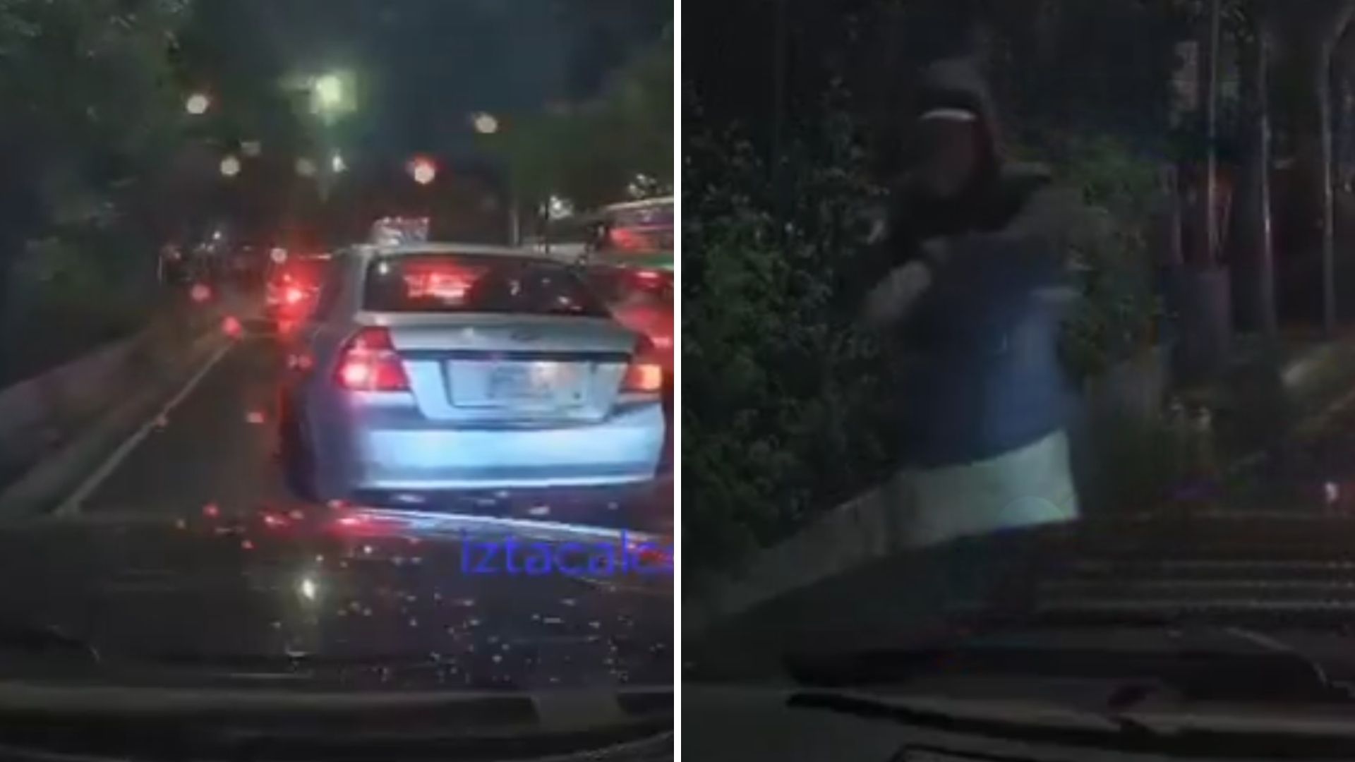 VIDEO: Captan Nuevo Modalidad de Asalto en el Tráfico en Iztacalco, CDMX