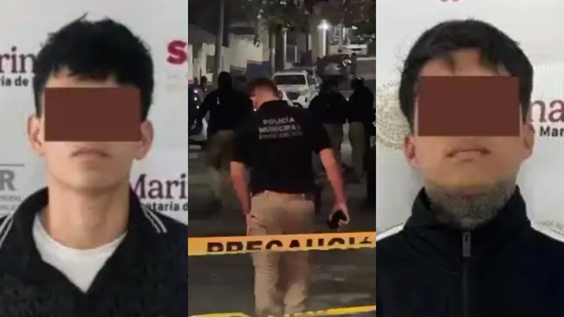 detenidos por pelea entre porras acordonamiento zona de homicidio