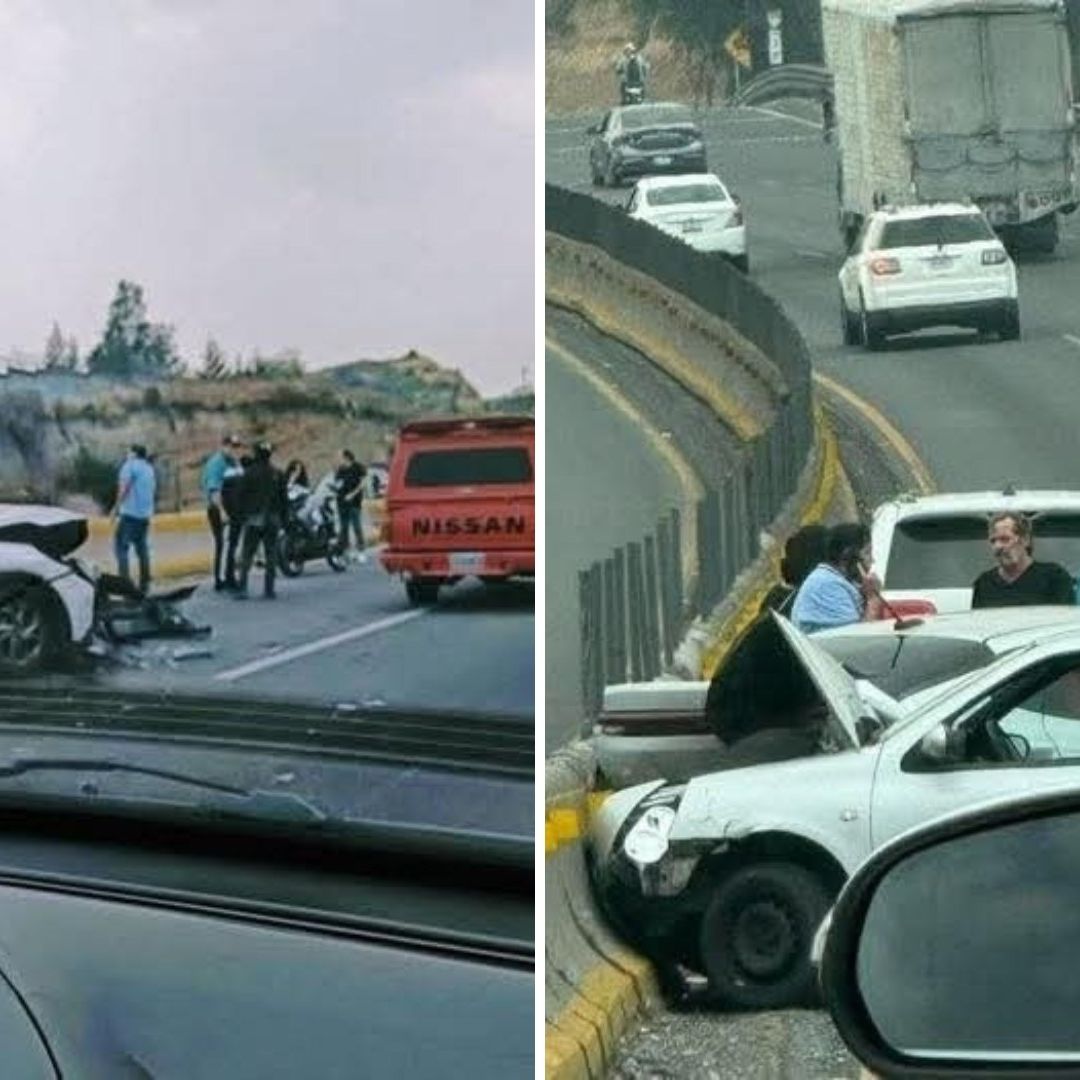 Chamapa-Lechería Hoy: Fuerte Carambola Provoca Caos en Atizapán