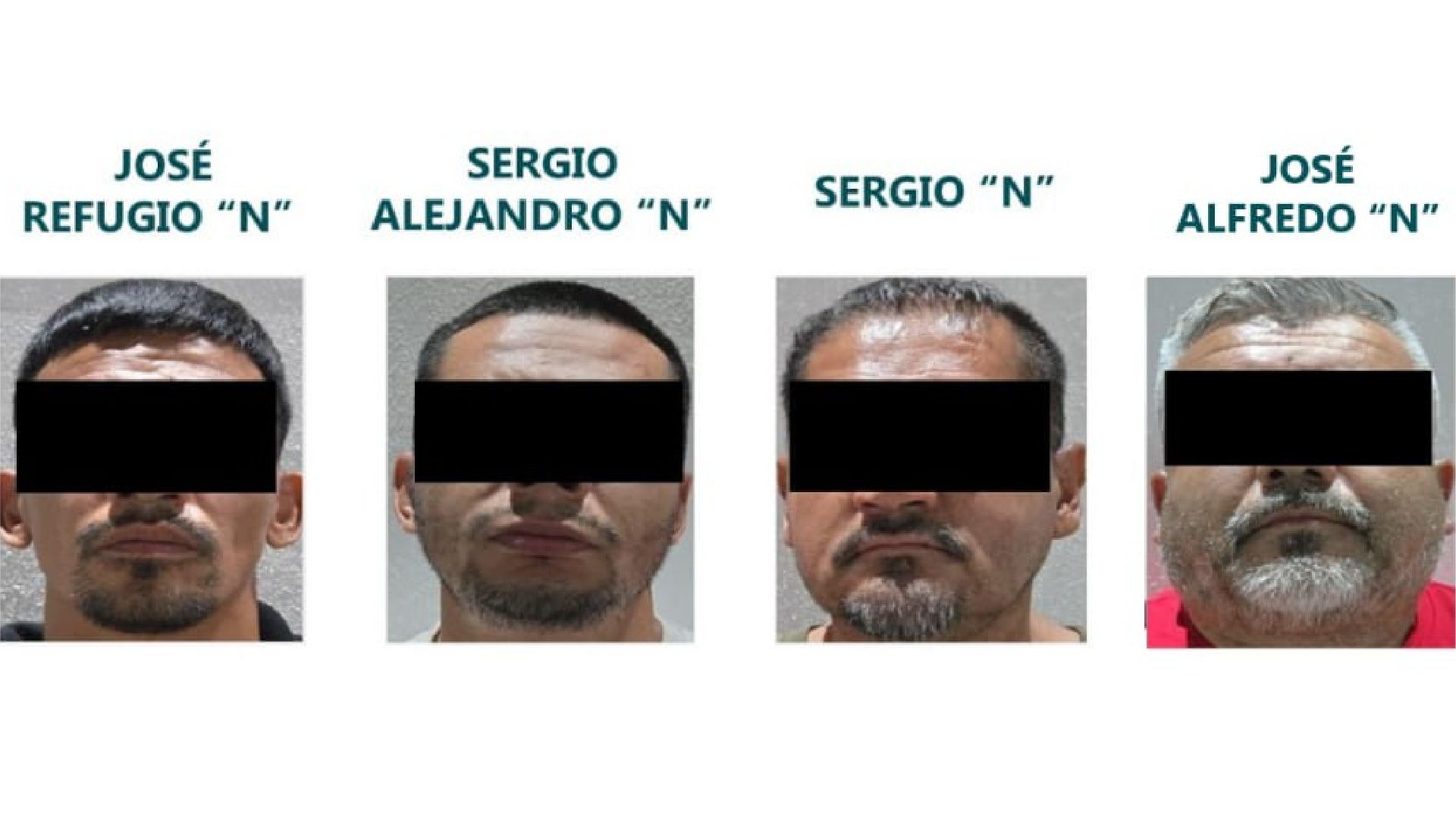 Vincularon a proceso a cuatro hombres que se les acusa de haber participado en diversos delitos el 22 de febrero
