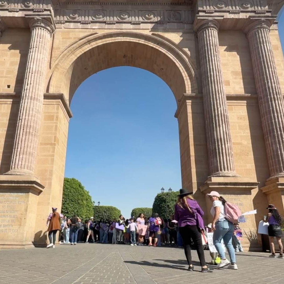 Calles Cerradas Marcha 8 de Marzo León, Guanajuato Día de la Mujer 2026