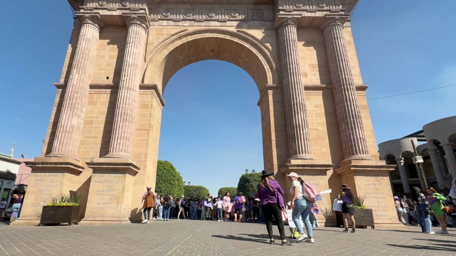 Calles Cerradas Marcha 8 de Marzo León, Guanajuato Día de la Mujer 2026