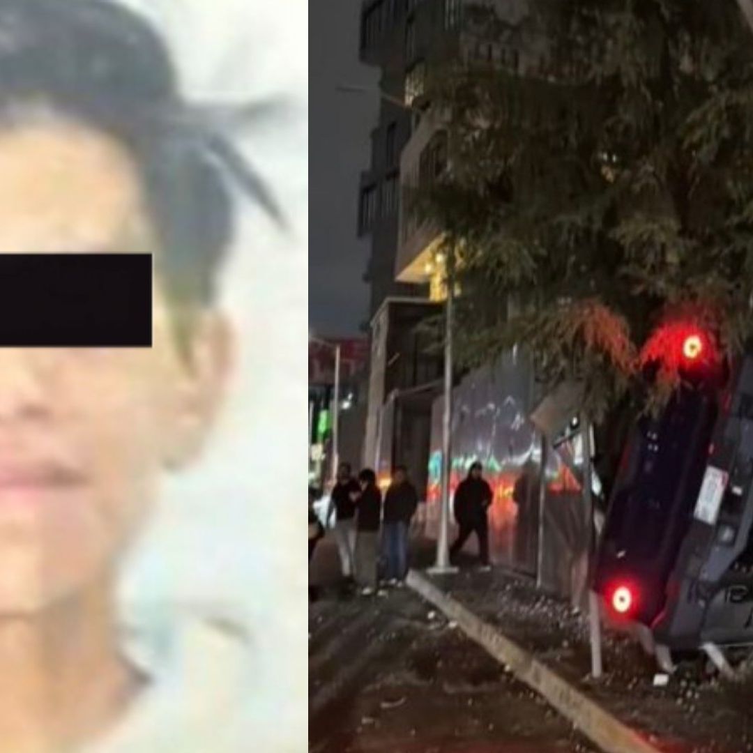 Motociclista César Cuamani Muerto por Accidente Volcadura de Camioneta en Vía Atlixcáyotl Lomas de Angelópolis