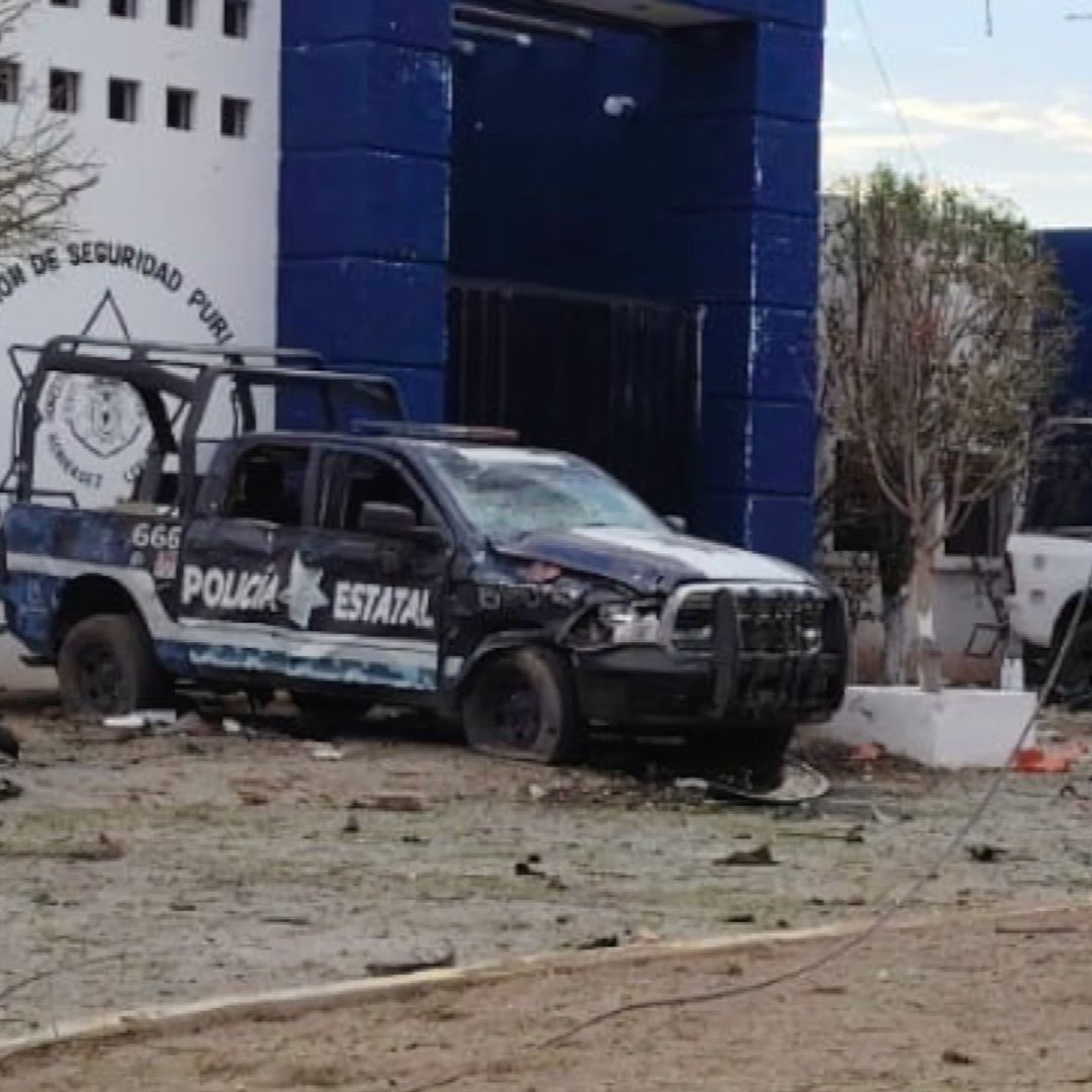 Ataque con coche bomba en Luis Moya, Zacatecas