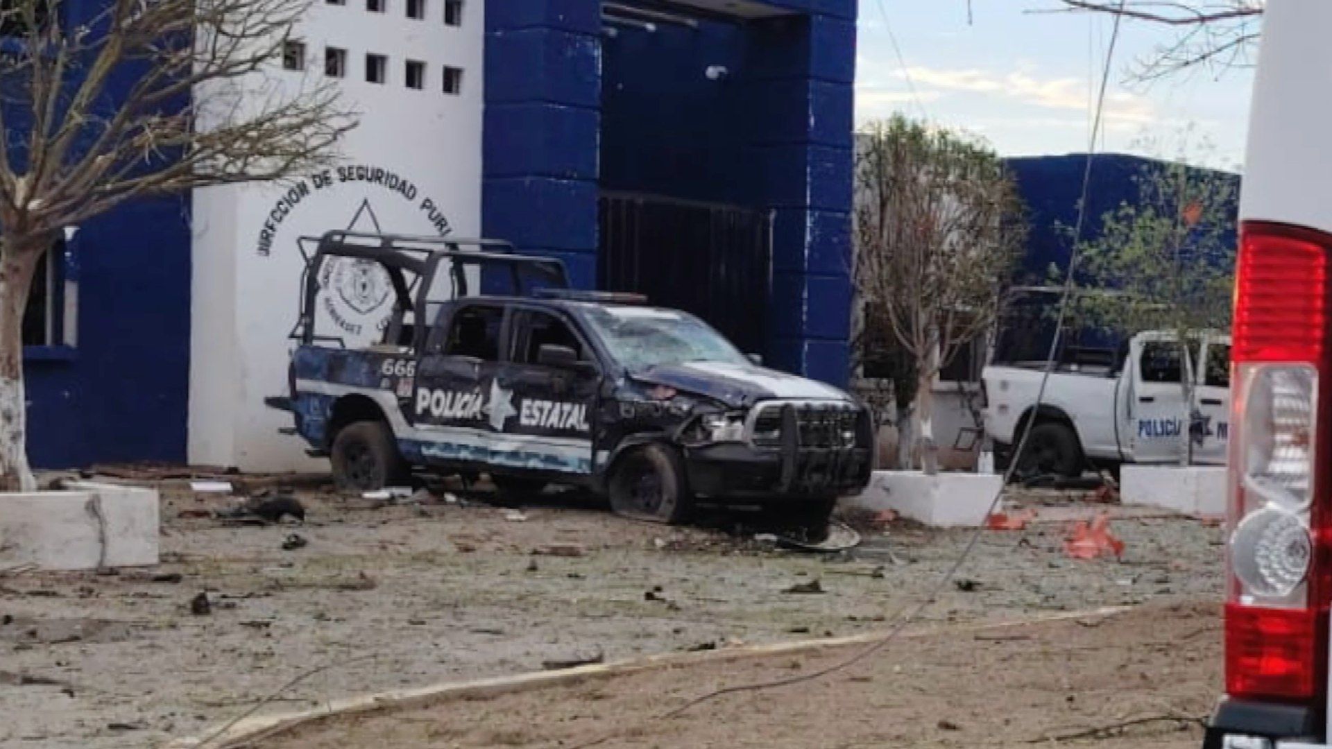 Ataque con coche bomba en Luis Moya, Zacatecas