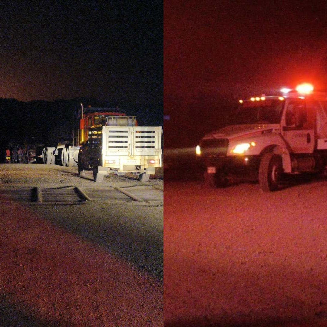 Movilización por incendio en pozo KREM 1 en Las Choapas Veracruz