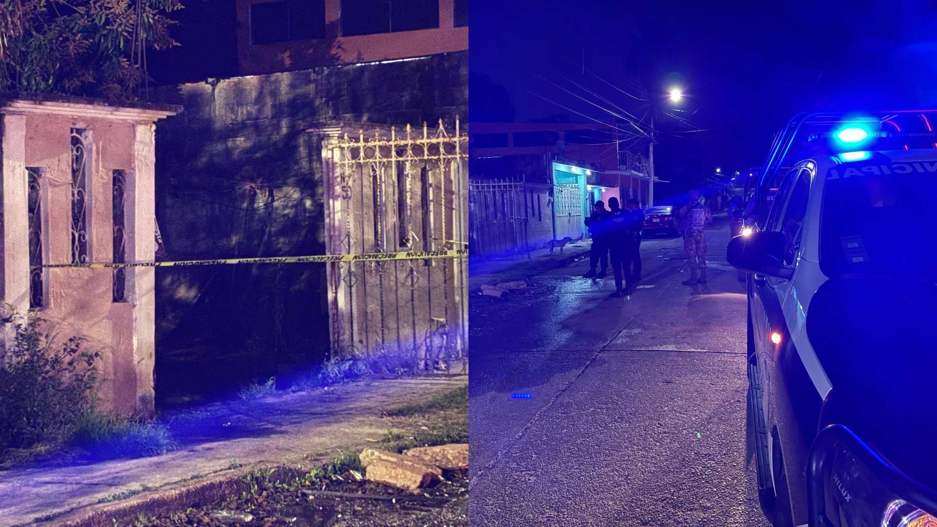 movilización policíaca incendio vivienda Minatitlán