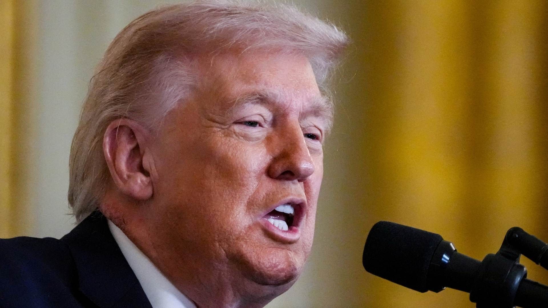 Donald Trump, presidente de EUA.