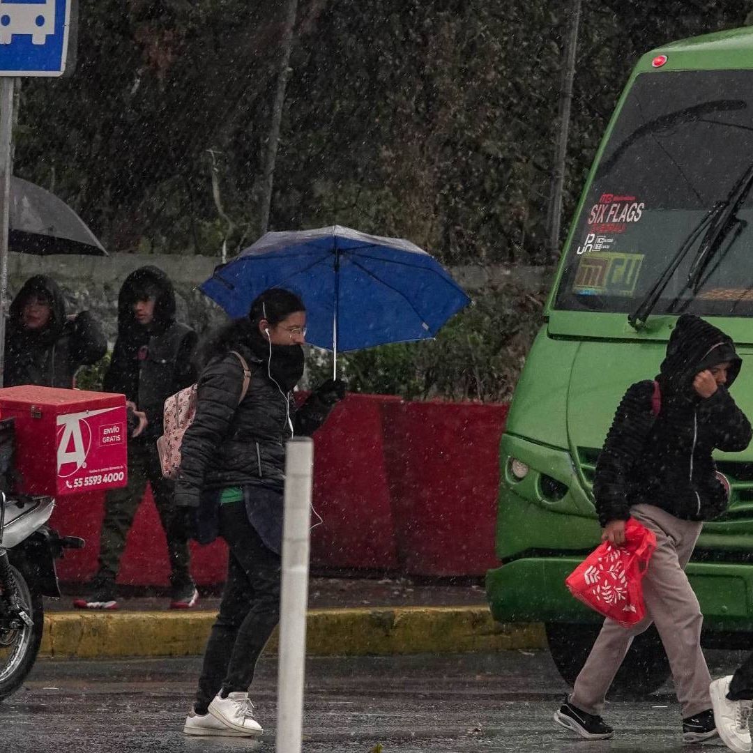 Lluvia en Ciudad de México el 5 de marzo 2026