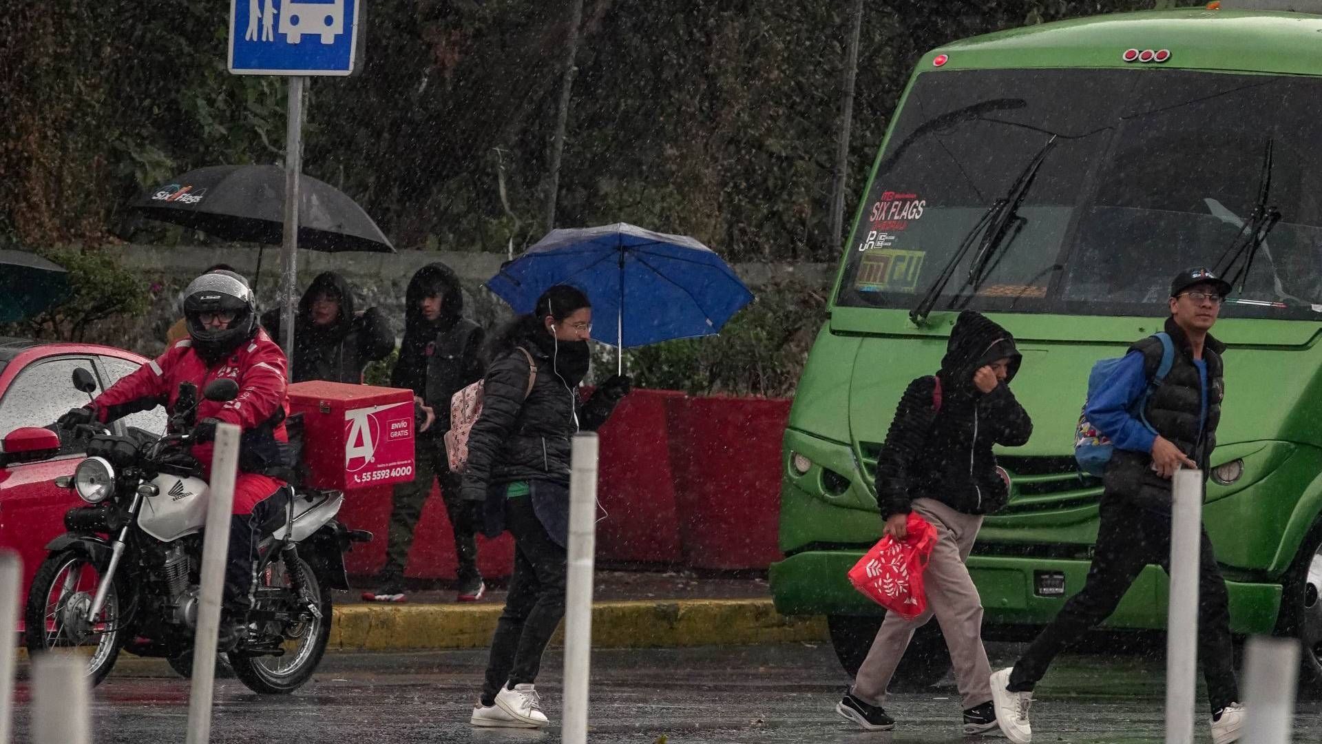 Lluvia en Ciudad de México el 5 de marzo 2026