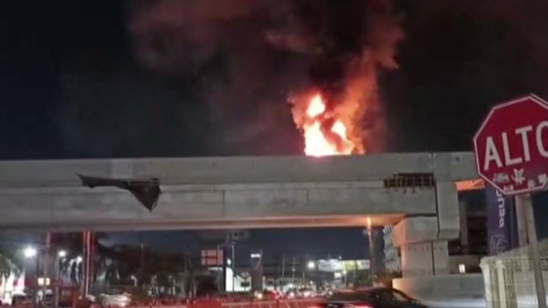 Incendio Línea 6
