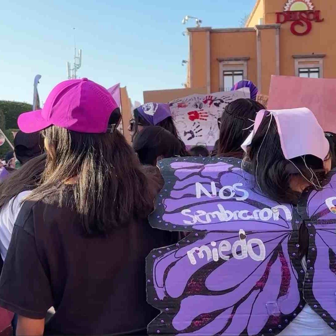 Marchas por 8M en Querétaro