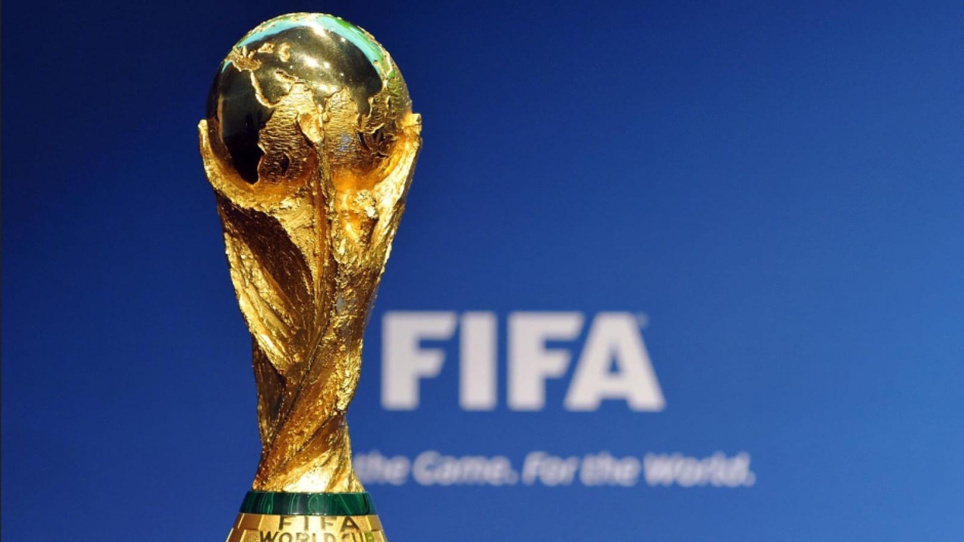 El trofeo del Mundial 2026 se disputará en México, Estados Unidos y Canadá a partir del 11 de junio. Foto: FIFA