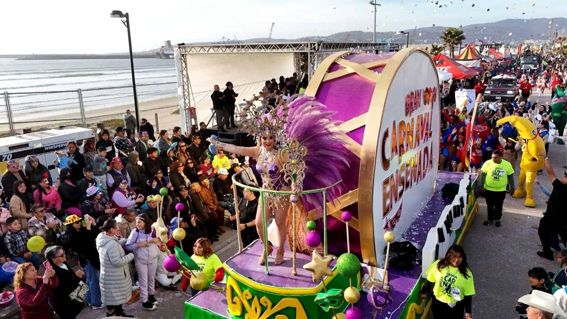 Anuncian Cierres Viales en Playa Hermosa por Montaje del Carnaval Ensenada 2026