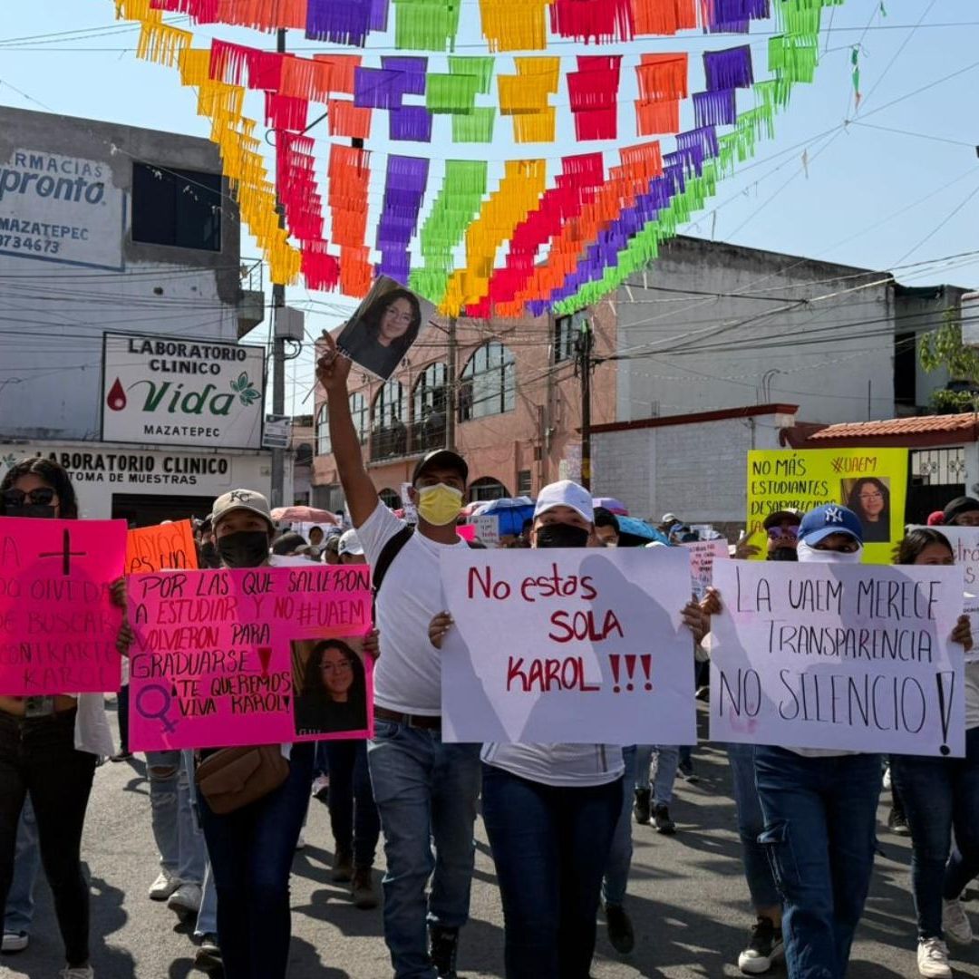 Karol Toledo Gómez, de 18 años, es estudiante de la Facultad de Enfermería de la Escuela de Estudios Superiores de Mazatepec.