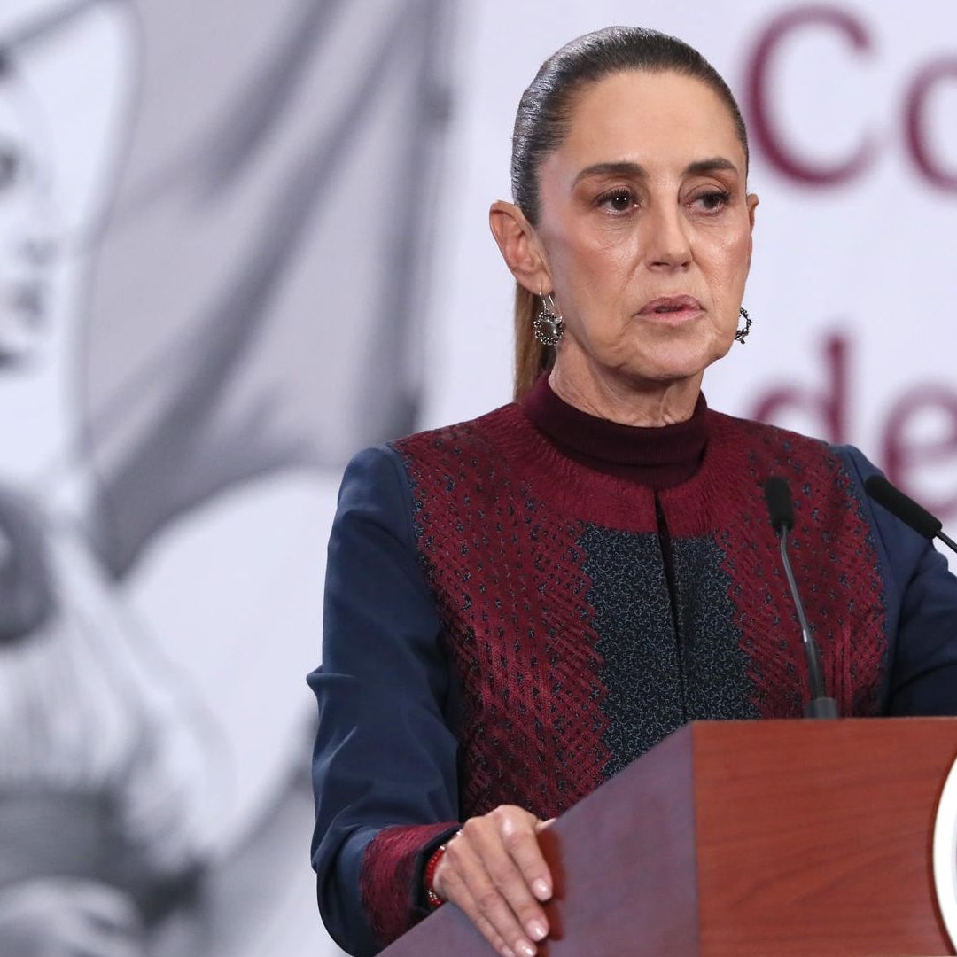 Claudia Sheinbaum, presidenta de México. Foto: EFE