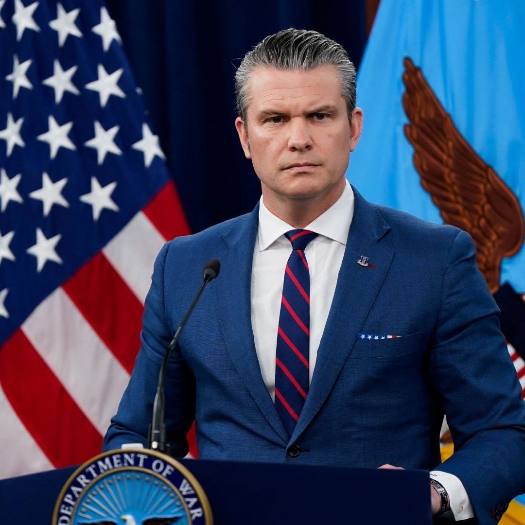 El secretario de Guerra de Estados Unidos, Pete Hegseth.