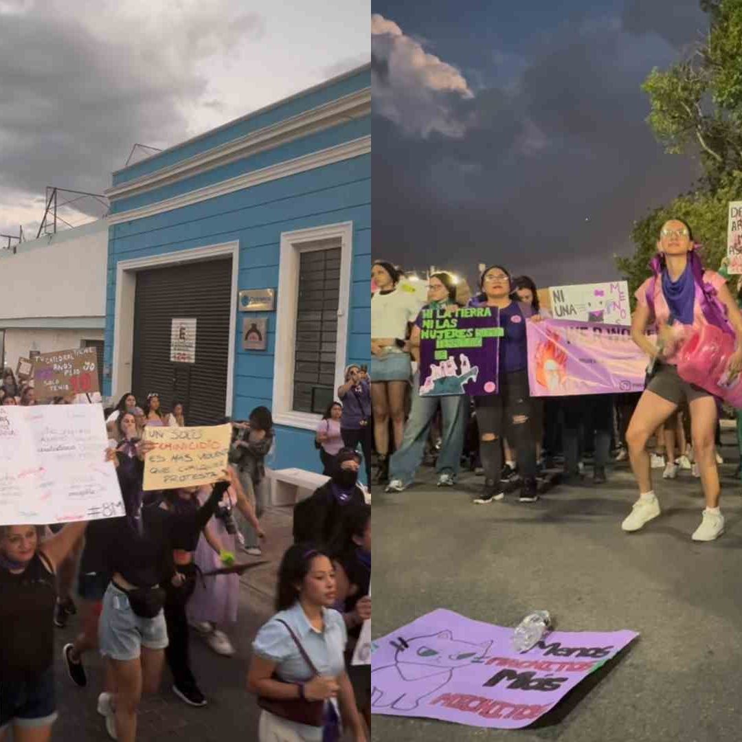 Noticias Marcha 8M 2026 Mérida Yucatán Así se Vivió Protesta Día Internacional de la Mujer