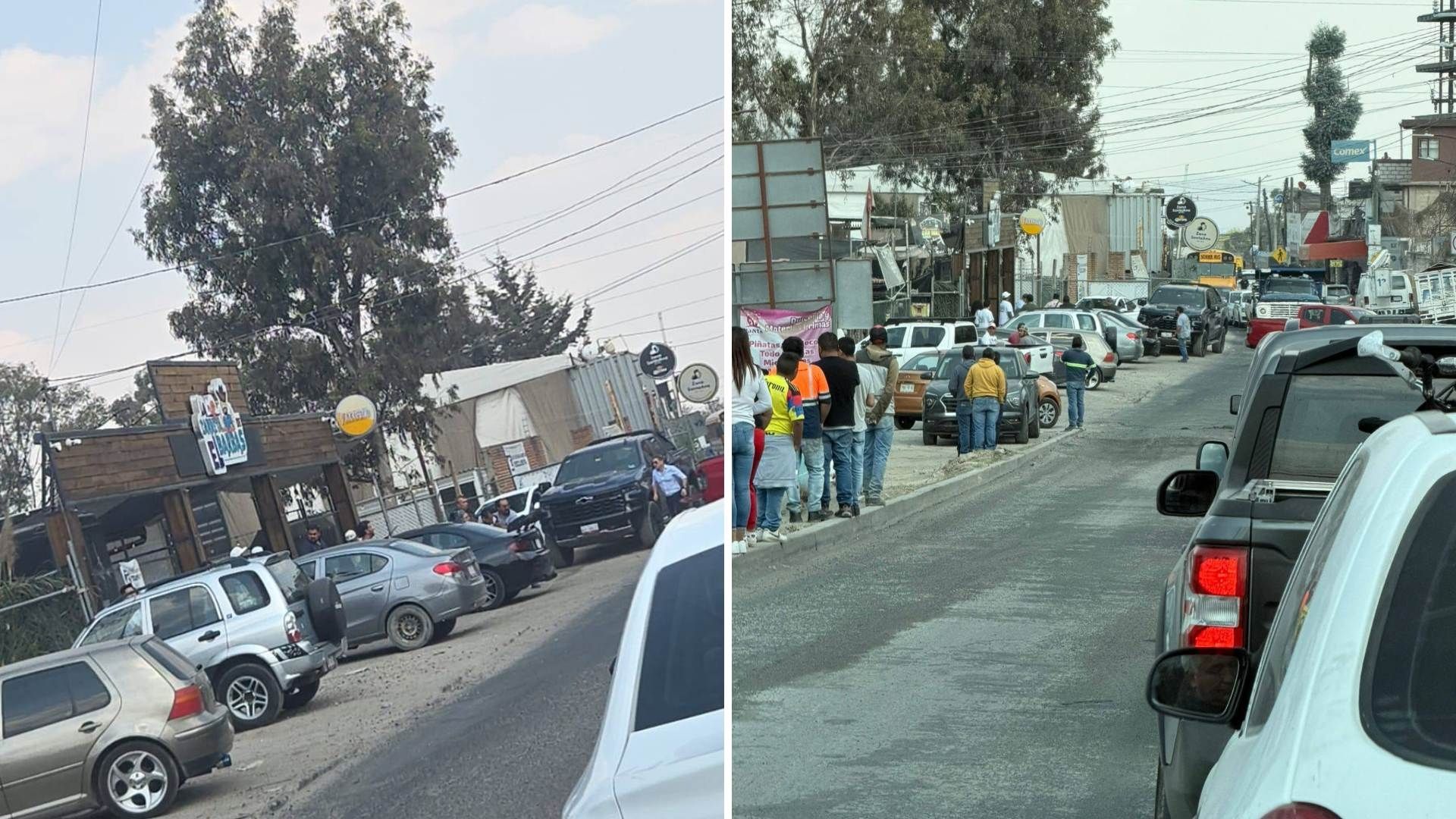Reportan Balacera en Restaurante de Mariscos en Jilotzingo, Edomex