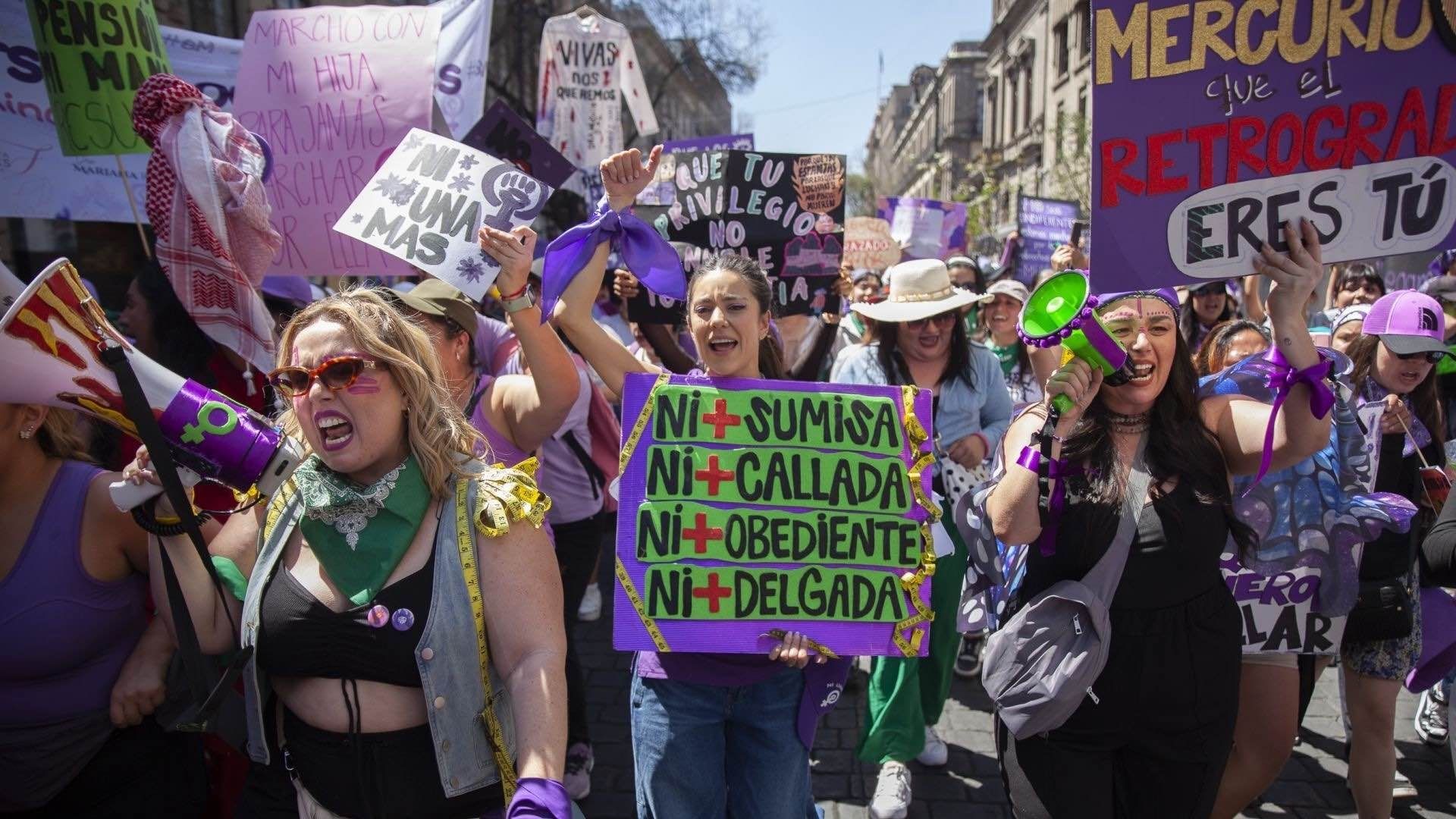 ¿En que orden saldrán los contingentes del 8M 2026 en CDMX?