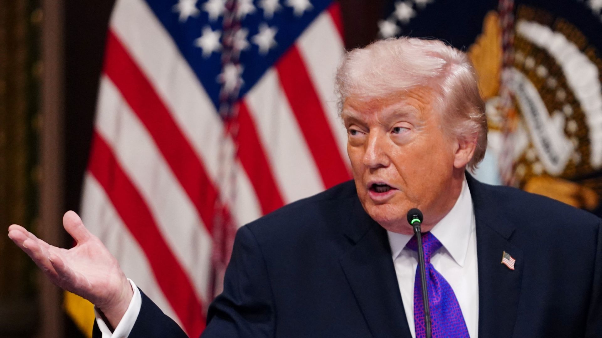 Trump presentó la operación como una acción preventiva.