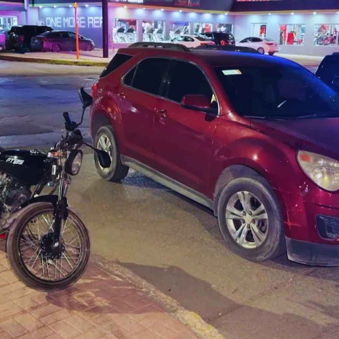 Motociclista resulta lesionado en accidente vial | Foto: N+