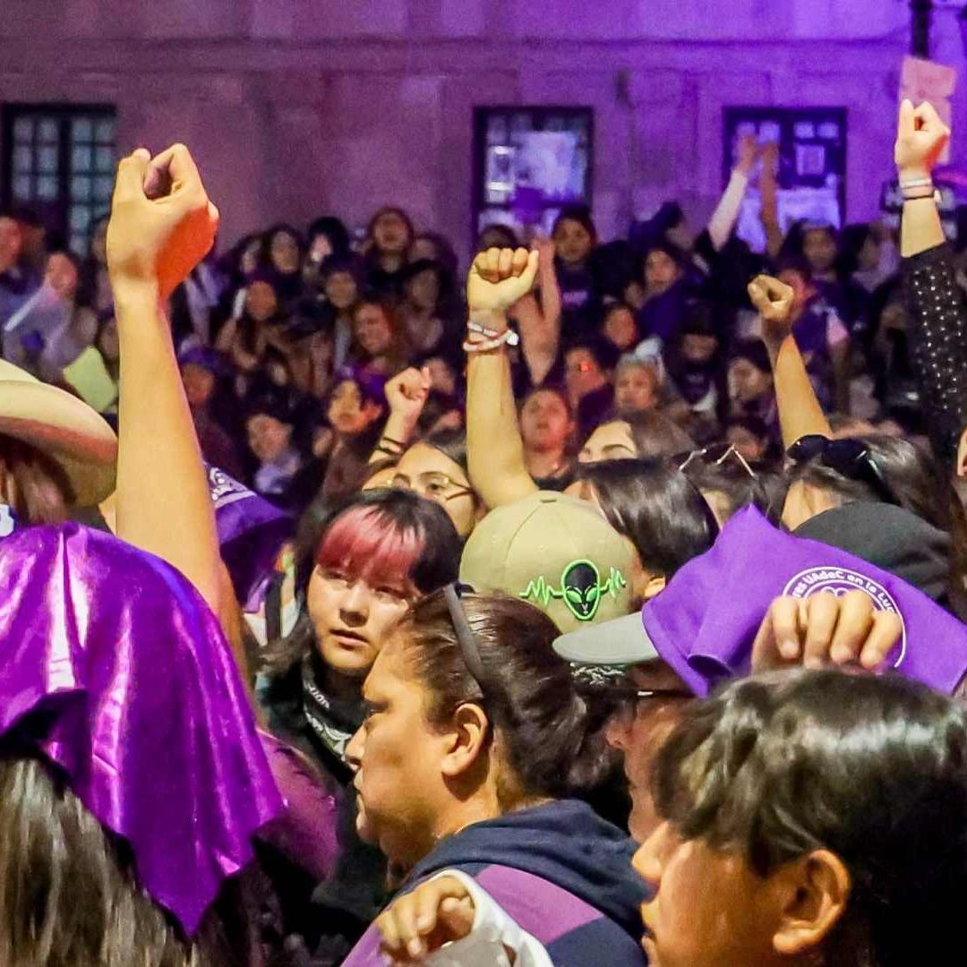 Marcha de miles de mujeres el 8 de marzo de 2025 en Saltillo, Coahuila. Foto: Cuartoscuro | Archivo