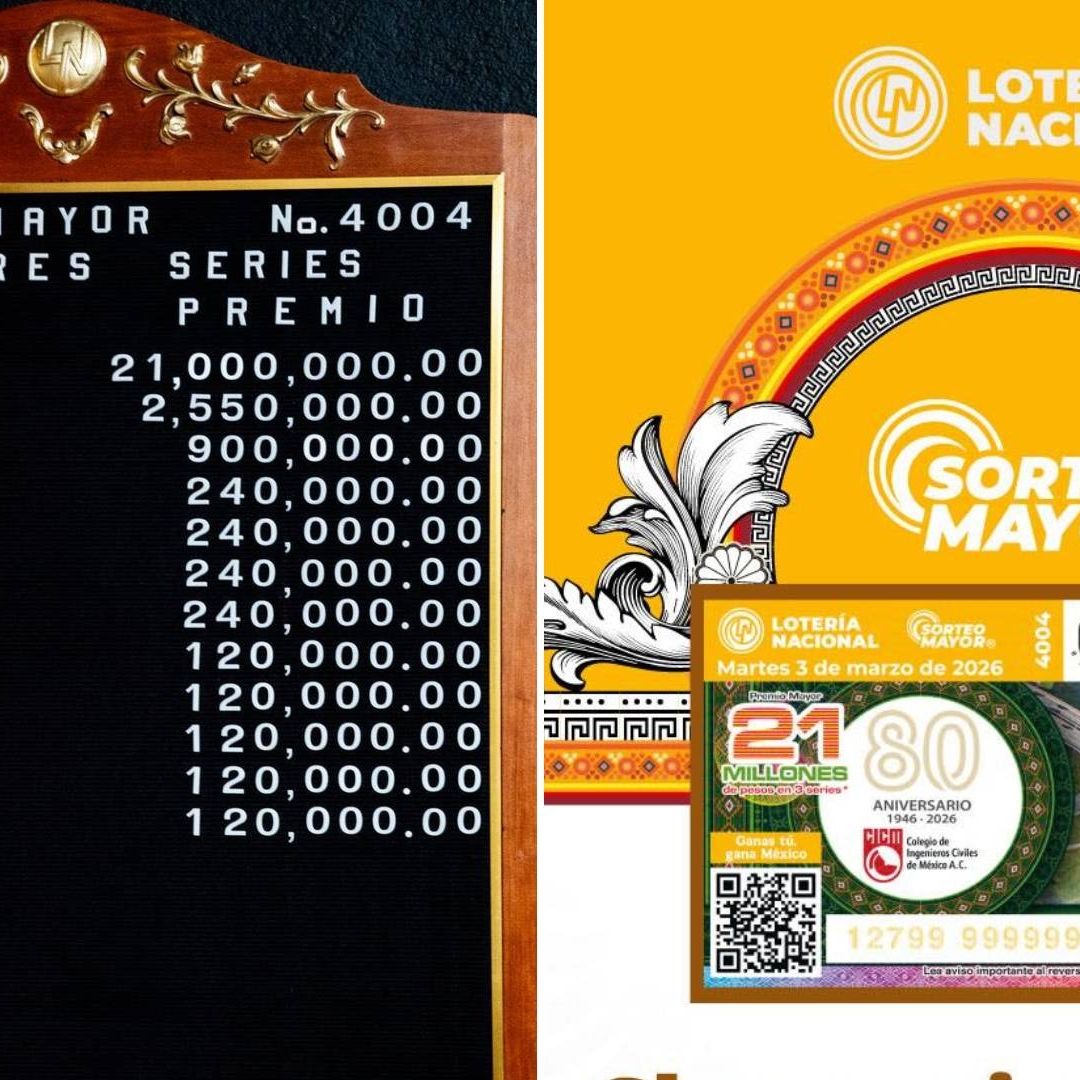 Checa Dónde Cayó el Premio Mayor de Lotería Nacional del 3 de Marzo y el Ganador de 21 Millones de Pesos