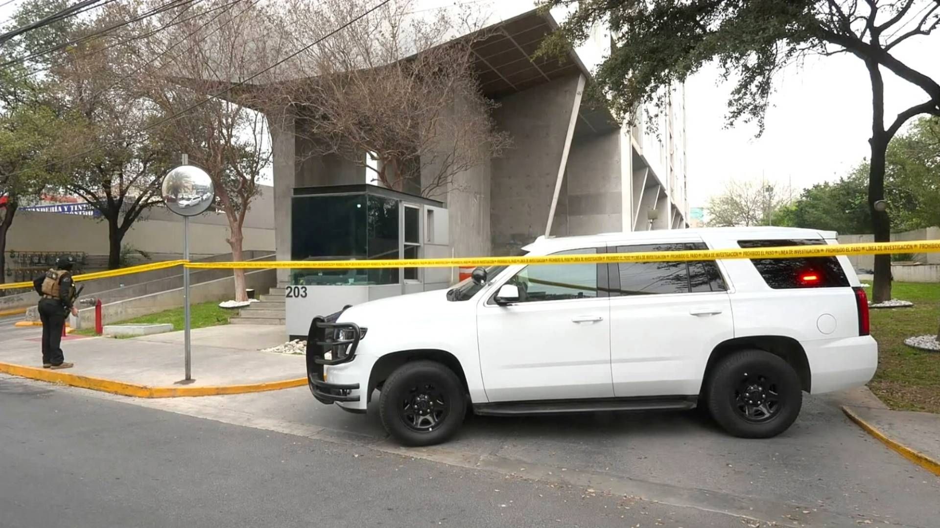 Autoridades aseguraron la zona de departamentos