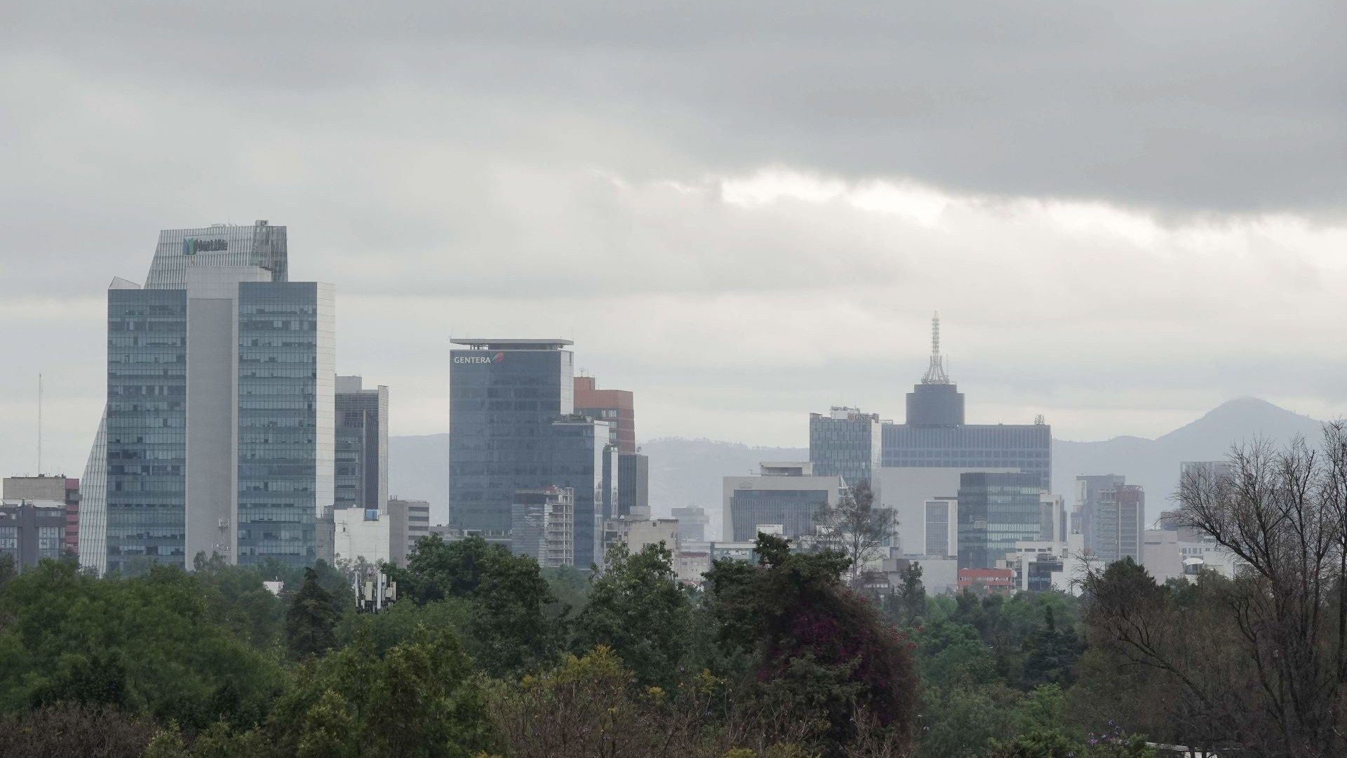 Vista panorámica de la Ciudad de México
