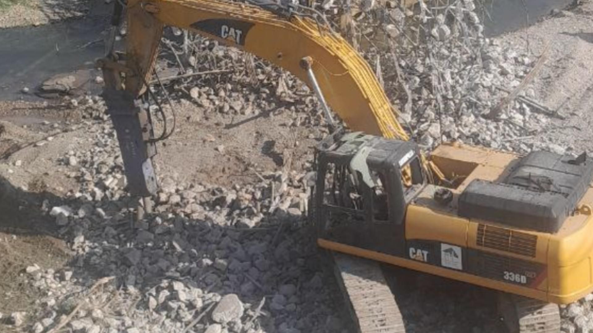 La fuerte explosión dejó a una persona sin vida.