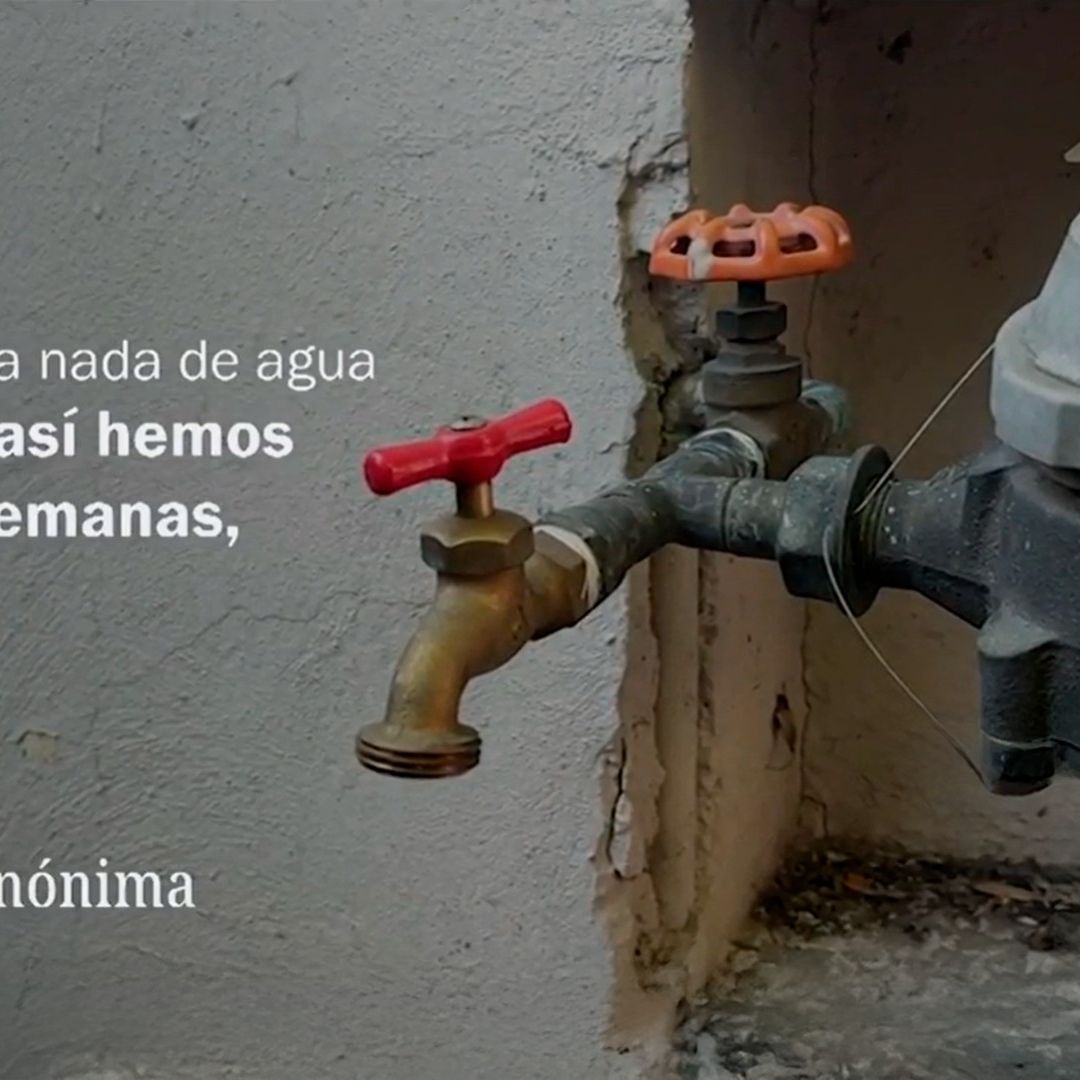 Vecinos de Lomas de Vista Hermosa buscan alternativas ante la falta de agua potable