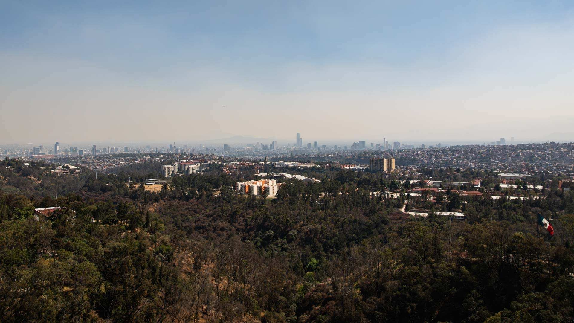 Calidad del aire en la Ciudad de México en febrero 2026.
